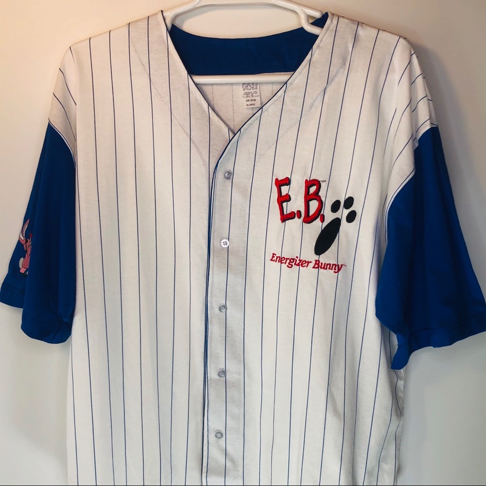 Vtg Energizer Bunny Jersey Dead Stock 1994 XLarge